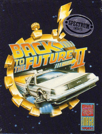 Back to the Future Part II ZX Spectrum  box art